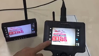 Wireless Video Transfer of  IR Night Vision Endoscope 
