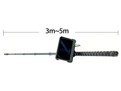 4K Telescopic Pole Inspection Camera